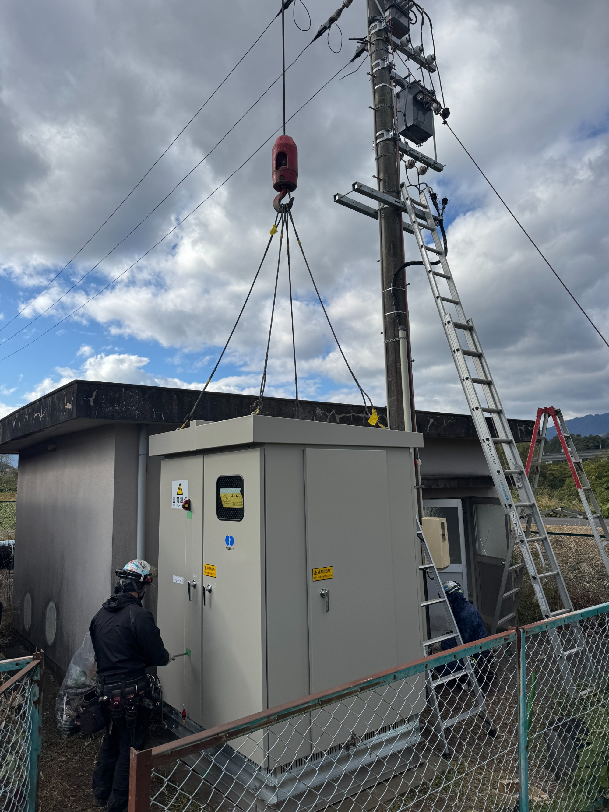 キュービクル・ 高圧盤の更新工事