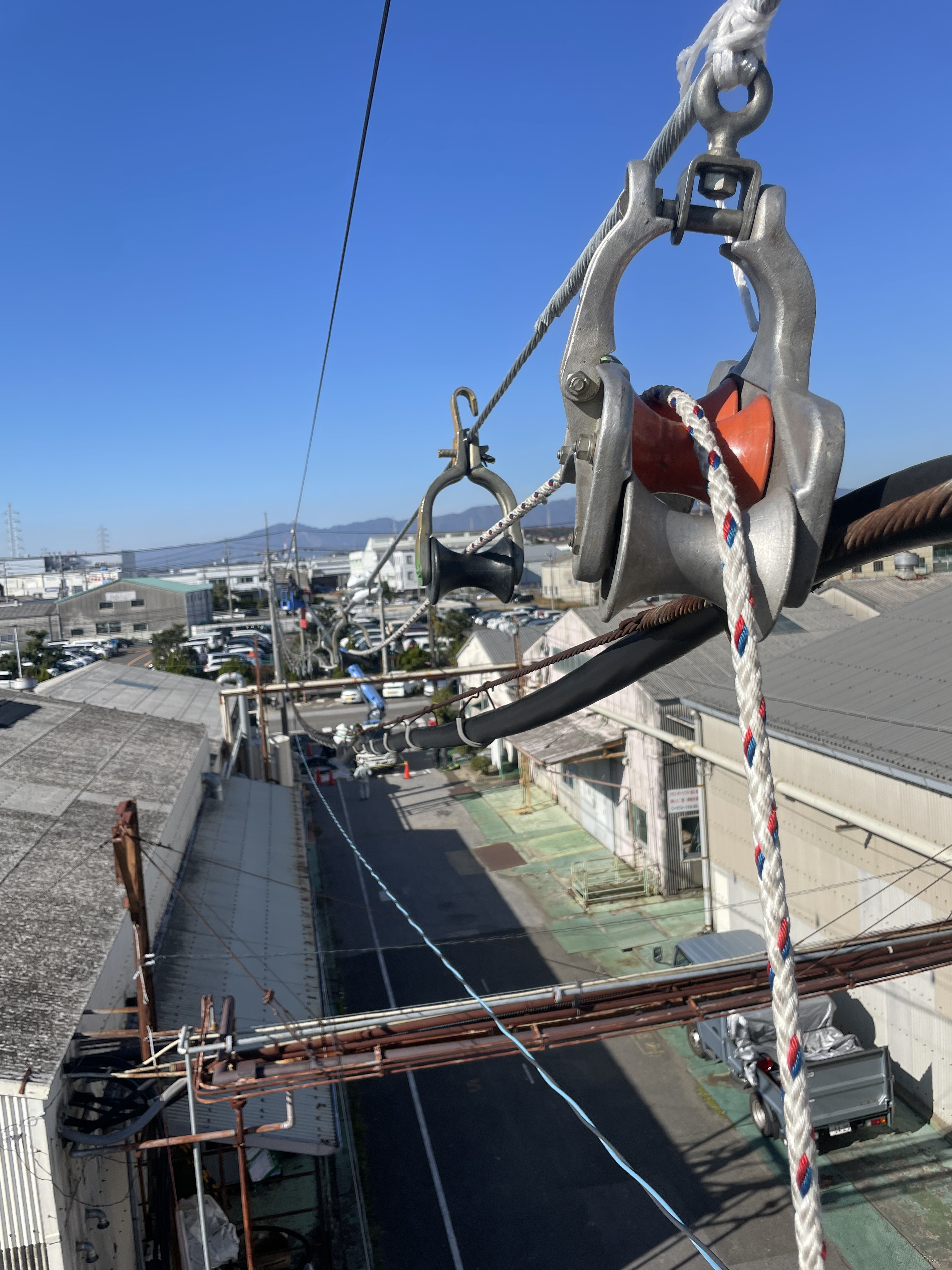 各種幹線 ケーブル敷設