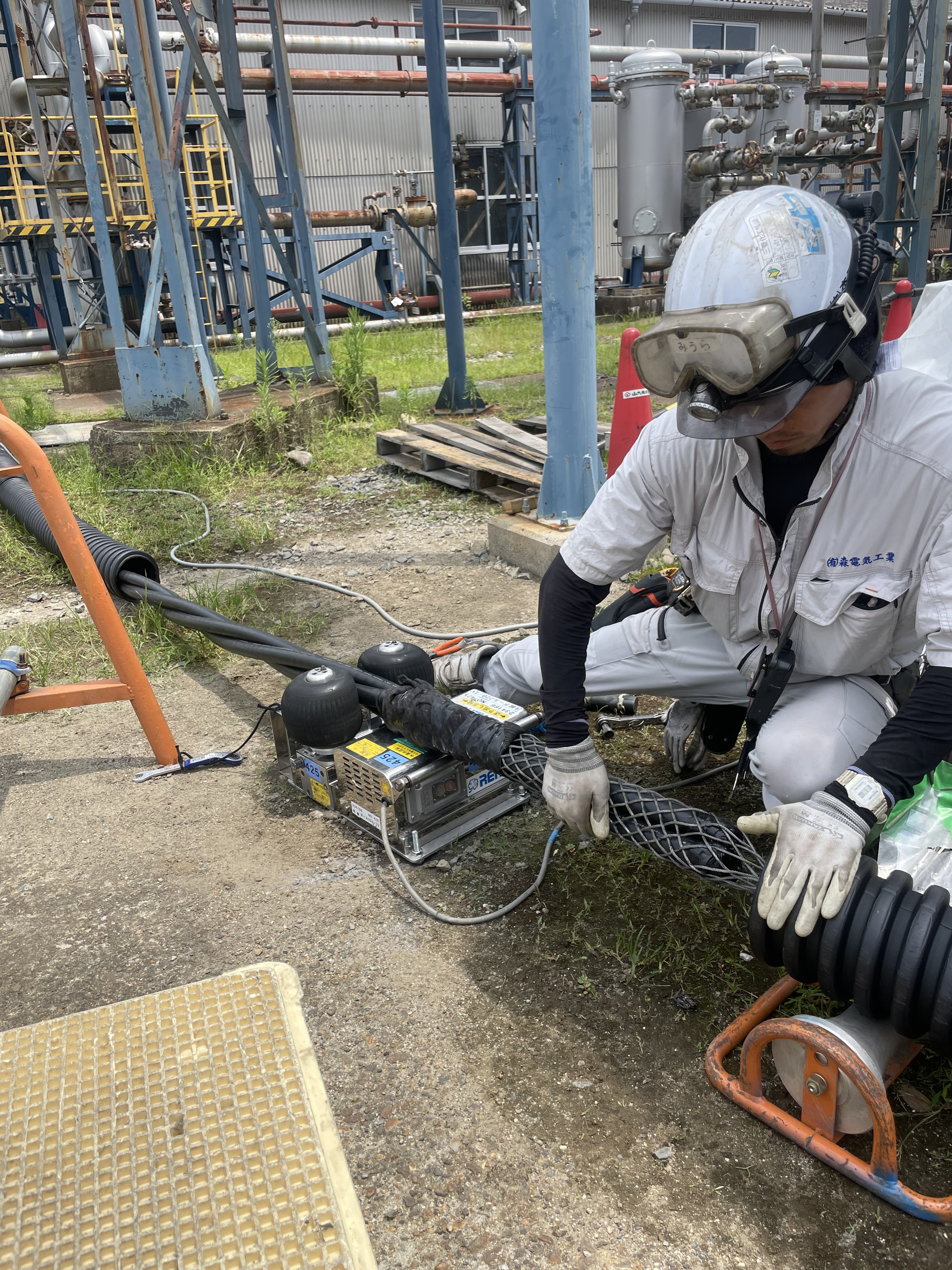 各種幹線 ケーブル敷設